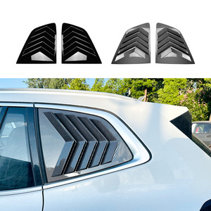 Bmw X3 G01 2018+ Window Blinds Car Decals Piano Black Carbon Fiber Texture Adhesive Exterior Accessories - Product Image 2