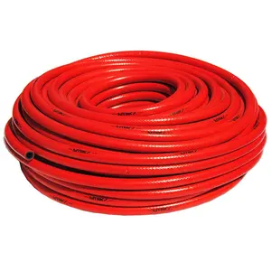 JG 3/8 "50m morbido naturale a bassa pressione intrecciato gpl tubo del Gas BBQ PVC fornello a Gas tubo tubo di plastica PVC propano Gas tubo