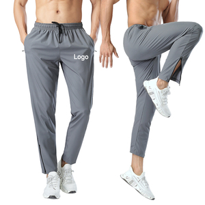 Short De Sport Homme En Nylon/Élasthanne - Léger, Respirant, Taille Élastique Avec Cordon - Poches Fermeture Éclair - Pour Fitness, Running