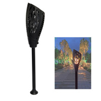 Lampe torche d'extérieur étanche 99 Led trois modèles à flamme à énergie solaire pour cour, paysage et jardin