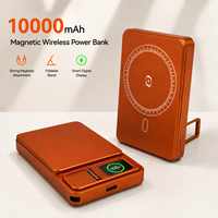 Nouveaux Produits 2026 – Batterie Externe Magnétique Sans Fil Ultra-Fine avec Écran Couleur Intelligent, Charge Rapide PD 20W, 10000 mAh