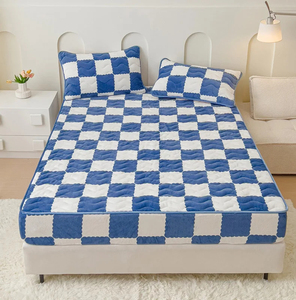 Drap-housse gris et blanc uni ultra doux et respirant, literie pour adultes toutes saisons, durable, de haute qualité, lavable - Product Image 6