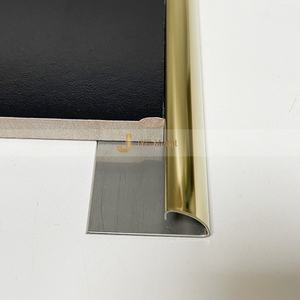 EX1025 Tira Decorativa Moderna de Acero Inoxidable Personalizada para Bordes de Azulejos en Diseño Arquitectónico de Interiores - Impermeable y Duradera - Product Image 1