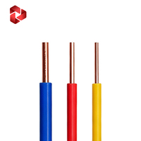 Hochwertiges Flexibles Kupferkabel PVC-Isoliert 1,5mm 2,5mm 6mm 20mm für Haus Bau Industrie Marine CE RoHS