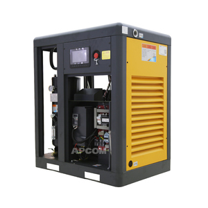 Popular APCOM 37KW 50HP Industrial <b>Screw</b> Compressor, Yellow Low Vibration Energy Saving Air Compressor With 3 Pressure Modes - Product Image 2