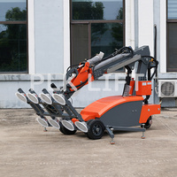 Vitrage Robot Sans Fil Mobile Hydraulique Télescopique Aspirateur Ventouses Lifters pour Verre Pierre Bois Panneaux de Béton