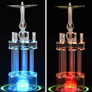 Set de Shisha de Lujo con Múltiples Mangueras y Luces LED, para Uso Comercial y Doméstico, en Bares y Fiestas - Product Image 4