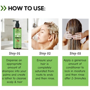 Ensemble Shampooing et Après-Shampooing à l'Huile de Batana Biologique Marque Blanche – Ingrédients Naturels Favorisant la Croissance Capillaire et Réparant les <span class=keywords><strong>Cheveux</strong></span> Abîmés - Product Image 4
