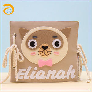 Jolies Livres Doux pour Bébés Filles, <span class=keywords><strong>Livre</strong></span> d'Activités en Feutre pour Bébé, <span class=keywords><strong>Livre</strong></span> Tactile et Sensoriel, Mes Premiers Jouets pour Bébé - Product Image 5