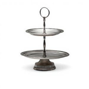 Soporte de Dos Niveles para Pastel de Boda de Hierro - Product Image 1