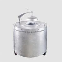 Four électrique à induction industriel RD-40 pour fonderie, moulage sous pression de métaux, fusion d'aluminium, 380V/440V, capacité de 100 kg/h