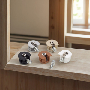 GQK Furniture High Quality Wood Fastener Connecting Bolt Cam Plastic Shelf Support Furniture <b>Hardware</b> Fittings - Product Image 1