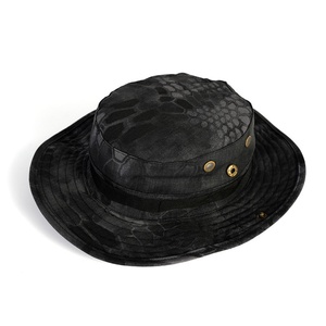 Chapeau de soleil d'été pour homme, casquette de pêcheur décontractée en velours, ajustable pour le cyclisme, la randonnée, la pêche, motif camouflage, usage quotidien - Product Image 3