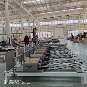 <span class=keywords><strong>VOG</strong></span> <span class=keywords><strong>VOG</strong></span>-PL019 Reformer de Pilates - Aleación de Aluminio Ecológica, Duradera, Ajustable y Portátil para Estudios, Uso Doméstico, Yoga y Fitness - Product Image 4