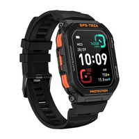TKYUAN-Reloj inteligente deportivo de 1,75 pulgadas, reloj inteligente deportivo con GPS, resistente al agua, HRV, medición de oxígeno en sangre, IP68