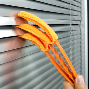 Venetian Blind <b>Scraper</b> Microfiber PP <b>Cleaning</b> Tool For Car Air Vent Dust Removal - Product Image 5