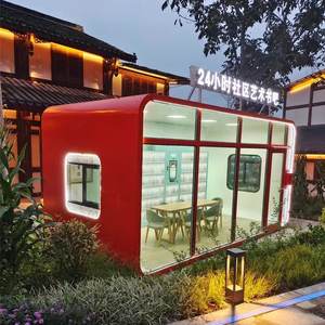 20ft Sản phẩm mới di động có thể tháo rời nhà nhỏ prefab đúc sẵn container nhà viên nang táo cabin - Product Image 6