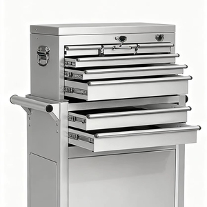 Carrito de Peluquería de Grado Industrial, Elegante Gabinete Rodante de Metal <span class=keywords><strong>con</strong></span> Estantes Ajustables y <span class=keywords><strong>Ruedas</strong></span> de Deslizamiento Suave para Uso en Salón - Product Image 1