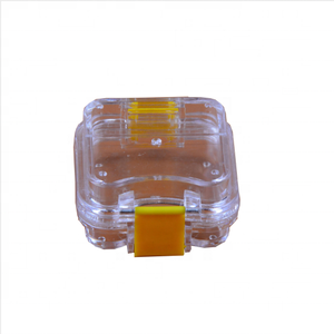 High Quality Dental Tooth Box with Film Clear Plastic Denture Storage Membrane Box