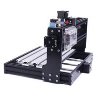 Router CNC para Madera, Router CNC Automático Multifuncional, Router de Fresado de 3 Ejes para Trabajos en Madera, Máquina de Tallado 3018, Cortadora y Grabadora Láser