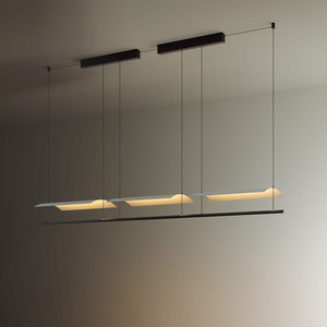 Luminaire suspendu LED Wozhixin, design moderne et minimaliste, pour salle à manger, bureau, éclairage de plafond avec certification CE européenne - Product Image 3