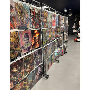 Poster Anime 3D Grosir Poster Lentikular 3D Dekorasi Dinding Cetak 3D Gambar Berubah Poster Anime - Product Image 4