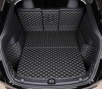 Tapis de protection de coffre en cuir PU pour BYD Atto 3 Yuan Plus 2022 2023, accessoire de voiture, couverture intérieure, protection de tapis, accessoire automobile