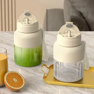 Cangkir Juicer Nirkabel Portabel dengan <span class=keywords><strong>Blender</strong></span> Jus Segar Es Hancur, Cangkir Jus Kapasitas Besar Elektrik USB yang Dapat Diisi Ulang - Product Image 1