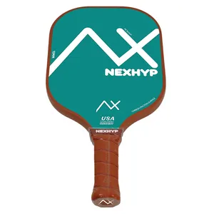 Racket 2024 USAPA NEXHYP 01-5 Custom Pickleball Paddle T700 Raw Carbon Fiber Surface For Maximum Spin And Control 16mm Racket Paddles