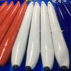 <strong>Wholesale</strong> PVC Inflatable Sea Banana <strong>Pontoons</strong> Boat Tubes for Floating Water Bike - Product Image 5