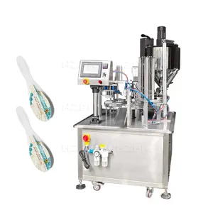 HZPK automatic plastic paste food honey spoon filling and sealing machine