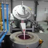 Automatic Tilting Furnace Crucible Rotary Tilting Type Gas Fired