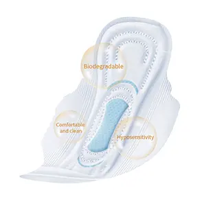 BESUPER Natürliche biologisch abbaubare Baumwolle Wasserdichte Damen Damen binden/Slip einlagen/Damen binden