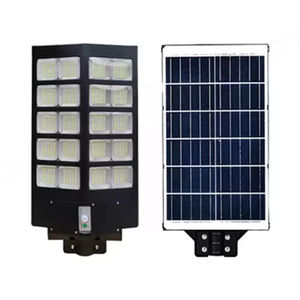 Super lumineux 100w 200w 300w 400w en alliage d'aluminium extérieur lampadaire solaire capteur Radar télécommande IP65 LED 6000K lumière du jour - Product Image 1