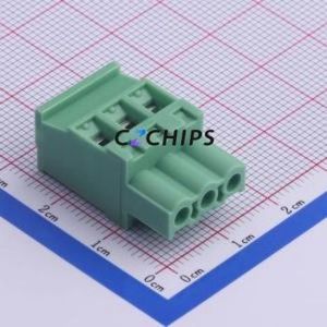 KF2EDGKB-5.0-3P Plug-in Terminal Block P=5mm Connector ( Connector Type: Plug )( Construction: 1x3P )( Pitch: 5mm ) - Product Image 1