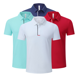 เสื้อโปโลผ้ายืดสำหรับงานกิจกรรมเสื้อใส่ได้พอดีปกติบริการ OEM - Product Image 5