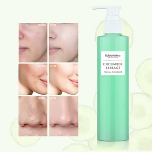 Oem Face Care Deep Cleansing Creamy Jelly Cleanser Organic Refreshing Cucumber Face Cleanser Private Label