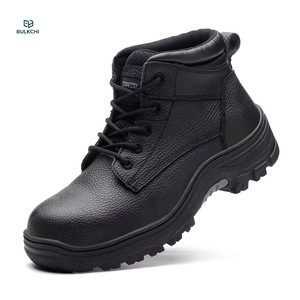 Bottes de sécurité mi-montantes Lea, résistantes à l'huile et antidérapantes, chaussures de sécurité industrielles avec embout en <span class=keywords><strong>acier</strong></span> <span class=keywords><strong>pour</strong></span> la construction et l'usine, unisexe, homme - Product Image 1