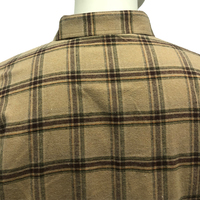 Veste d'hiver en flanelle à carreaux pour hommes de la dernière conception en gros personnalisée