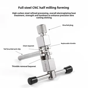 Kits d'outils de réparation de vélo Volant d'inertie Cutter Chain Breaker Crank Puller Spoke Wrench MTB Road Bike Maintenance Tools - Product Image 3