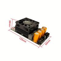 Amplificateur numérique post-étage stéréo HIFI avec puce TPA3255, 300W, classe D, haute puissance, prend en charge le bridage pour les kits de modules électroniques