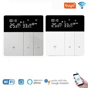 Tuya thông minh <span class=keywords><strong>Wifi</strong></span> push button nhiệt dưới sàn sưởi ấm nước/nồi hơi điện điều khiển nhiệt độ tường nhà tự động hóa - Product Image 3
