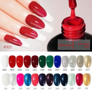 เจลทาเล็บแบบฝรั่งเศสชนิดน้ำยี่ห้อ Cross-border Maynail สีติดทนนาน ปราศจากสาร HEMA และ TMPTA  ชนิดโฟโตโพลิเมอร์ ได้มาตรฐาน EU - Product Image 1