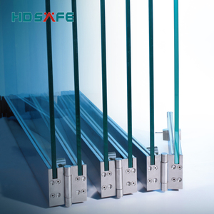 <span class=keywords><strong>Porte</strong></span> <span class=keywords><strong>coulissante</strong></span> pliante en verre sans cadre en aluminium pour bureau, aspect <span class=keywords><strong>simple</strong></span>, cloison intérieure, <span class=keywords><strong>porte</strong></span> accordéon en verre - Product Image 4