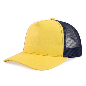 หมวกแก๊ปทรง Trucker แบบกำหนดเอง 5 แผง ตาข่ายโฟม พร้อมเชือกตกแต่ง พิมพ์ลายนูน 3 สี  ปักลาย  ดีไซน์คุณภาพสูงหลากหลายแบบ - Product Image 4