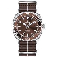 Montre de plongée en titane, chronographe en argent inoxydable S9721G, personnalisé pour hommes, Mouvement automatique, montre bleue