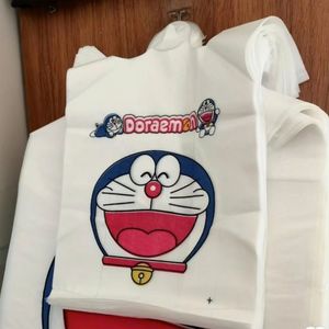 ถุงหิ้วซุปเปอร์มาร์เก็ตแบบใช้ซ้ำได้ สีขาว สำหรับใส่เสื้อผ้า ของชำ อาหาร และสินค้าแบบนำกลับบ้าน - Product Image 6