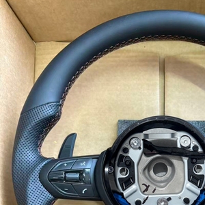 Volante Deportivo de Cuero M Sport para <span class=keywords><strong>BMW</strong></span> Serie F F01 F07 F10 F12 F15 F16 F30 F31 F32 F35 F20 F25 F26 E92 X6 E71 X5 E70 M3 M4 - Product Image 5