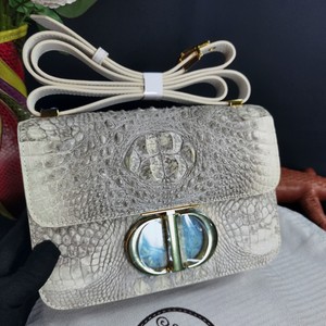 Bolso de lujo 100% de piel de cocodrilo, bolso de cocodrilo para mujer, bolso cruzado para chicas, bolso de moda de cocodrilo de lujo - Product Image 4