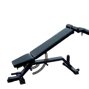 Регулируемая скамейка для гантелей лучшего качества с поролоновой стальной трубкой 50 мм * 70 мм * 3 мм